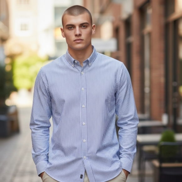 Claiborne Slim Fit Dress Shirt - Picture 1 of 7